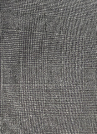 Canali Gray Glen Plaid 100% Wool Suit 40R