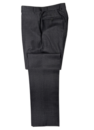 Canali Gray Glen Plaid 100% Wool Suit 40R
