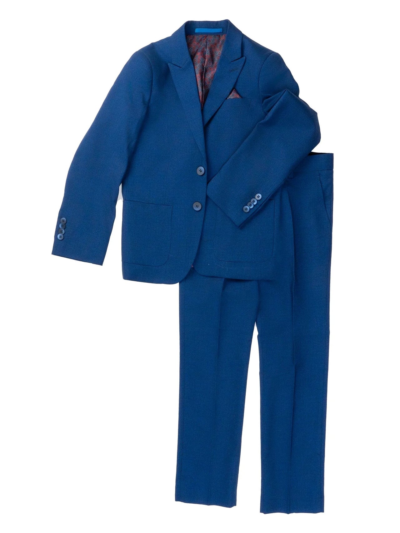 Isaac Mizrahi Boys Cobalt Blue Slim Fit 2 Piece Suit The Suit Depot