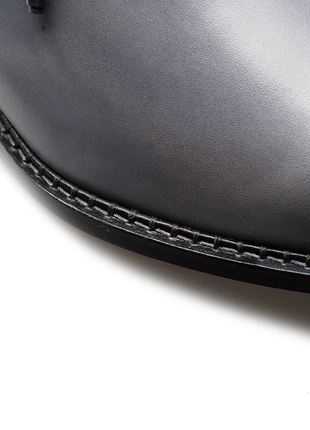 Mezlan Barbaro Two-Tone Grey Black Oxford Dress Shoes