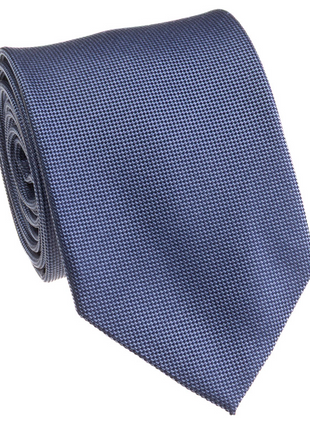 Premium Silk Mens Blue Textured Silk Hand-Made Tie - The Suit Depot