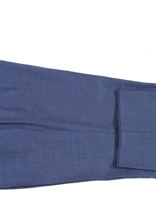 Raphael Birdseye Blue Classic Fit Notch Lapel Wool 2-Button Suit