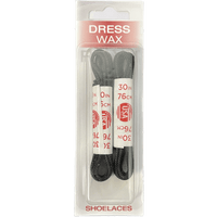 Thumbnail for Ralyn Black Dress Shoelaces Waxed (Pair) 30