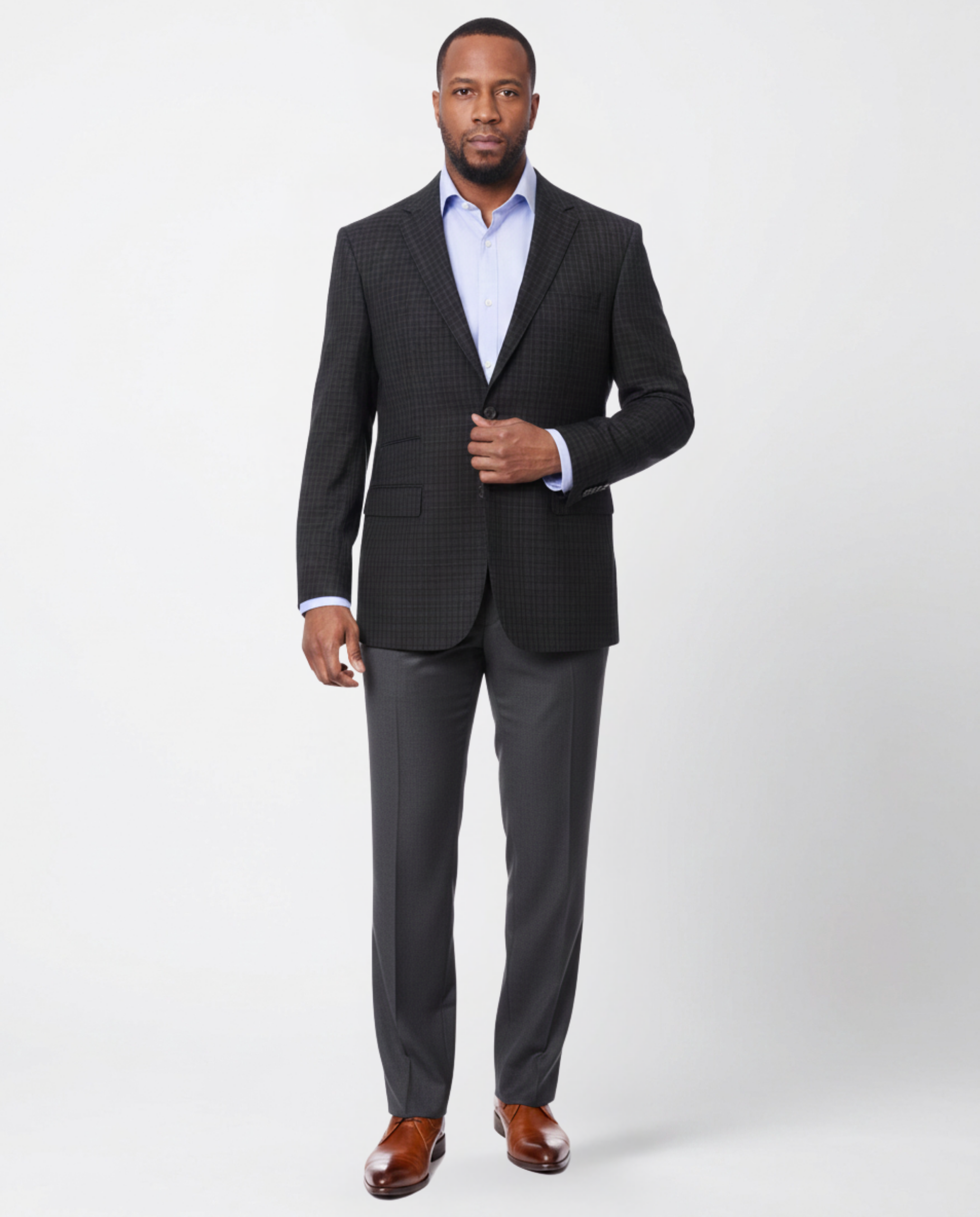 Shop Prontomoda Black 100% Wool Blazer