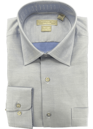Christopher Lena Sky Blue Spread Collar Shirt