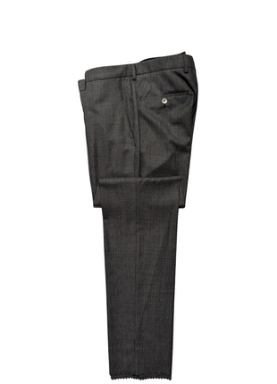 Hugo Boss Mens 44R Gray Weave 100% Wool Slim Fit 2 Piece Suit