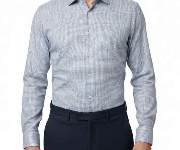 Vitarelli Italy White & Blue Slim Fit 4-Way Super Stretch Wrinkle Resi The Suit Depot Vitarelli Italy White & Blue Slim Fit 4-Way Super Stretch Wrinkle Resi The Suit Depot