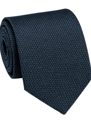 Letteriello Blue Woven Grenadine Silk Neck Tie - The Suit Depot