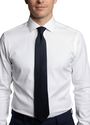 Letteriello Midnight Blue Silk Neck Tie