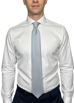 Letteriello Aqua Blue Silk Neck Tie