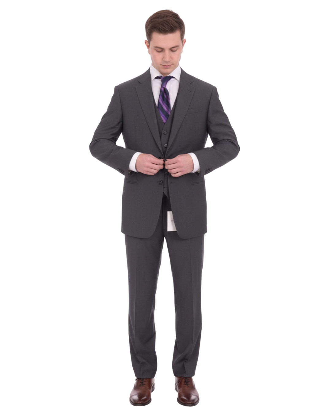 Shop Armani Collezioni Gray Wool Suit | The Suit Depot Shop Armani Collezioni Gray Wool Suit | The Suit Depot