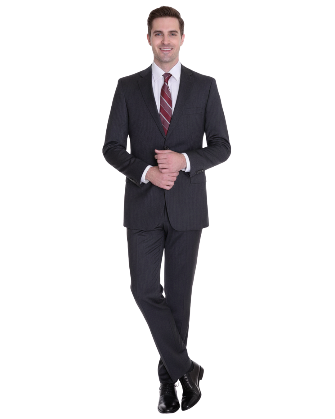 Shop HUGO BOSS Gray Wool Suit | The Suit Depot