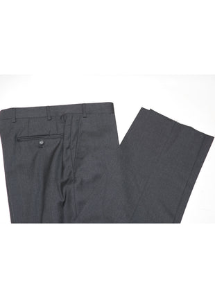 Canali 1934 Mens Solid Charcoal Gray 44L Drop 7 100% Wool 2 Piece Suit