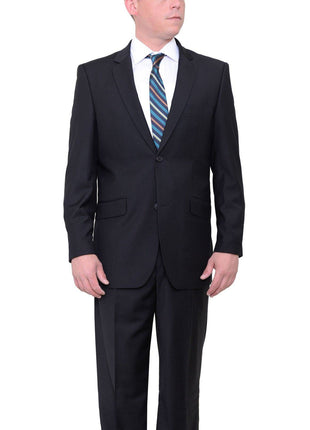 Creativo Slim Fit Solid Black Two Button Suit Jacket Blazer