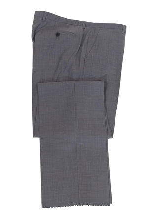 Hugo Boss Mens Gray Striped 100% Wool Slim Fit 2 Piece Suit