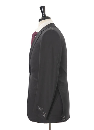 Ermenegildo Zegna Trofeo Mens 36R Drop 7 Black 100% Wool Modern Fit 2 Piece Suit