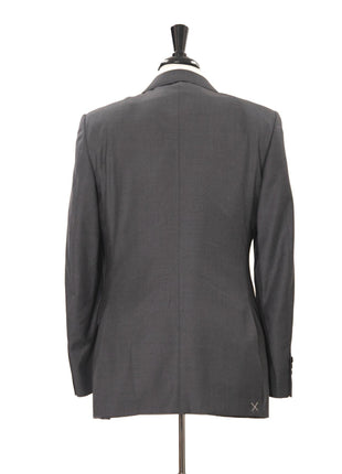 Canali 1934 Mens 40R Drop 8 Charcoal Gray 100% Wool Slim Fit 2 Piece Suit