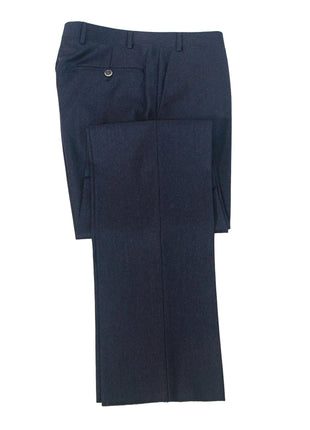 Canali Kei 38R Mens Navy Blue Pinstriped 2 Piece Classic Fit Suit