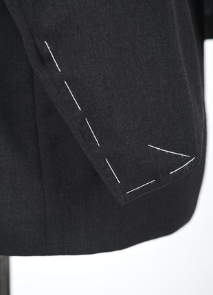Canali 1934 Mens Charcoal Grey 46L Drop 7 100% Wool 2 Piece Suit