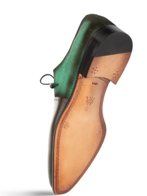 Mezlan Mens Forest Green Lace-up Calfskin Leather Dress Shoes The Suit Depot Mezlan Mens Forest Green Lace-up Calfskin Leather Dress Shoes The Suit Depot