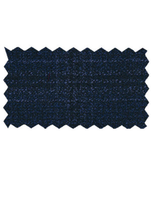 Giorgio Fiorelli Mens Navy Blue Plaid 2 Button 2 Piece Suit