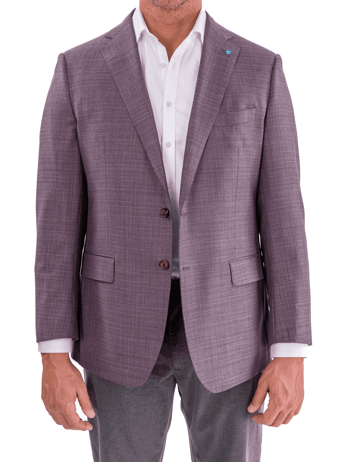 Purple sale linen jacket