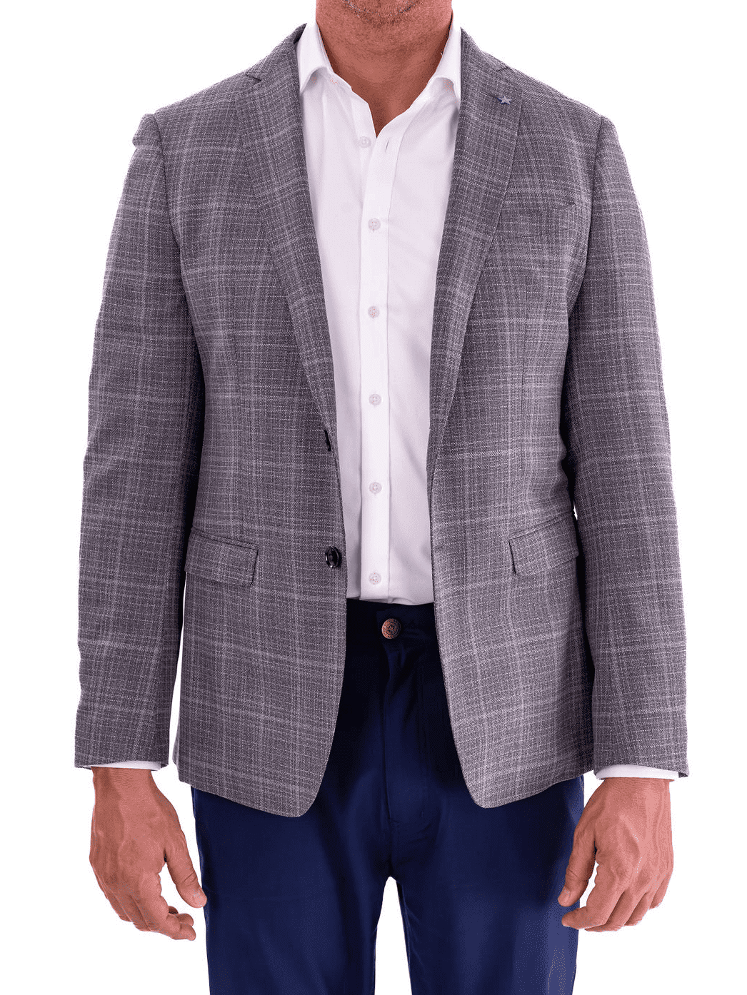 Grey wool 2025 sports jacket