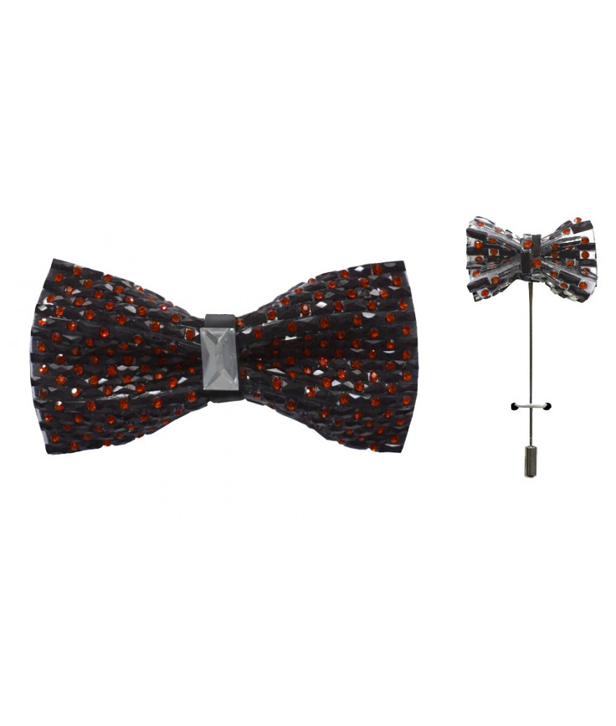 Brand Q Large Bow Ties with Jewls