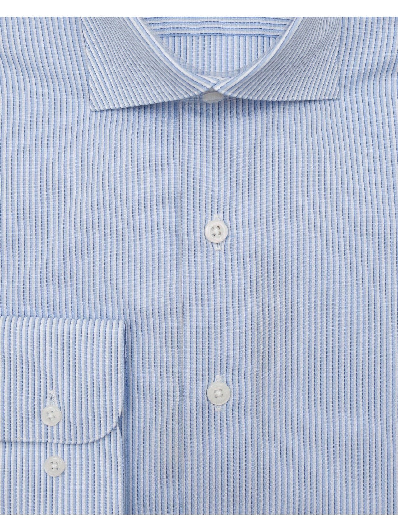 Shop Brand P & S Blue 100% Cotton Shirt | The Suit Depot Shop Brand P & S Blue 100% Cotton Shirt | The Suit Depot