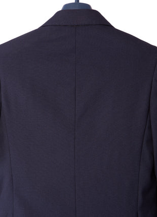 T.O Boys Navy Blue Slim Fit 2 Piece Suit