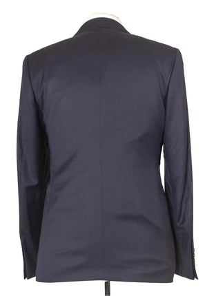 Canali Men's Navy 3-piece 1-button 100% Wool 2-Button Suit 40R