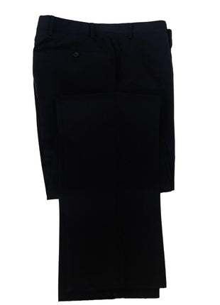Canali 1934 Mens Solid Black 38R Drop 4 100% Wool 2 Piece Suit