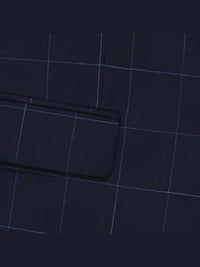 Thumbnail for Calvin Klein Blazer Men's Calvin Klein Navy Blue Windowpane Slim Fit Wool Blazer