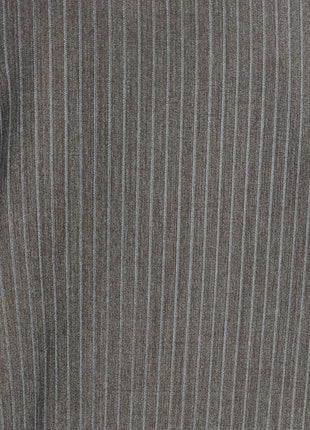Canali Men's Brown Pinstripe 100% Wool Suit 38R
