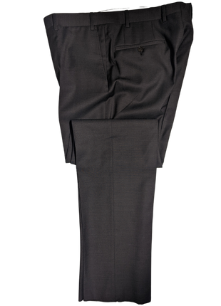 Canali Men's Brown Striped 100% Wool Suit 38R