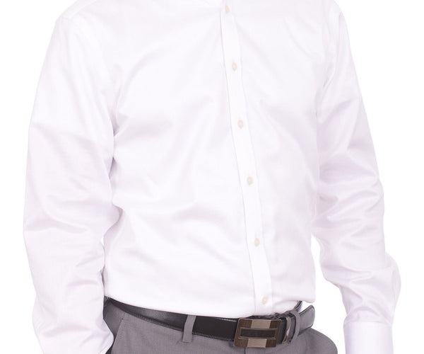 Shop Christopher Morris White French Cuff 100% Cotton Dress Shirt | The Suit Depot Shop Christopher Morris White French Cuff 100% Cotton Dress Shirt | The Suit Depot