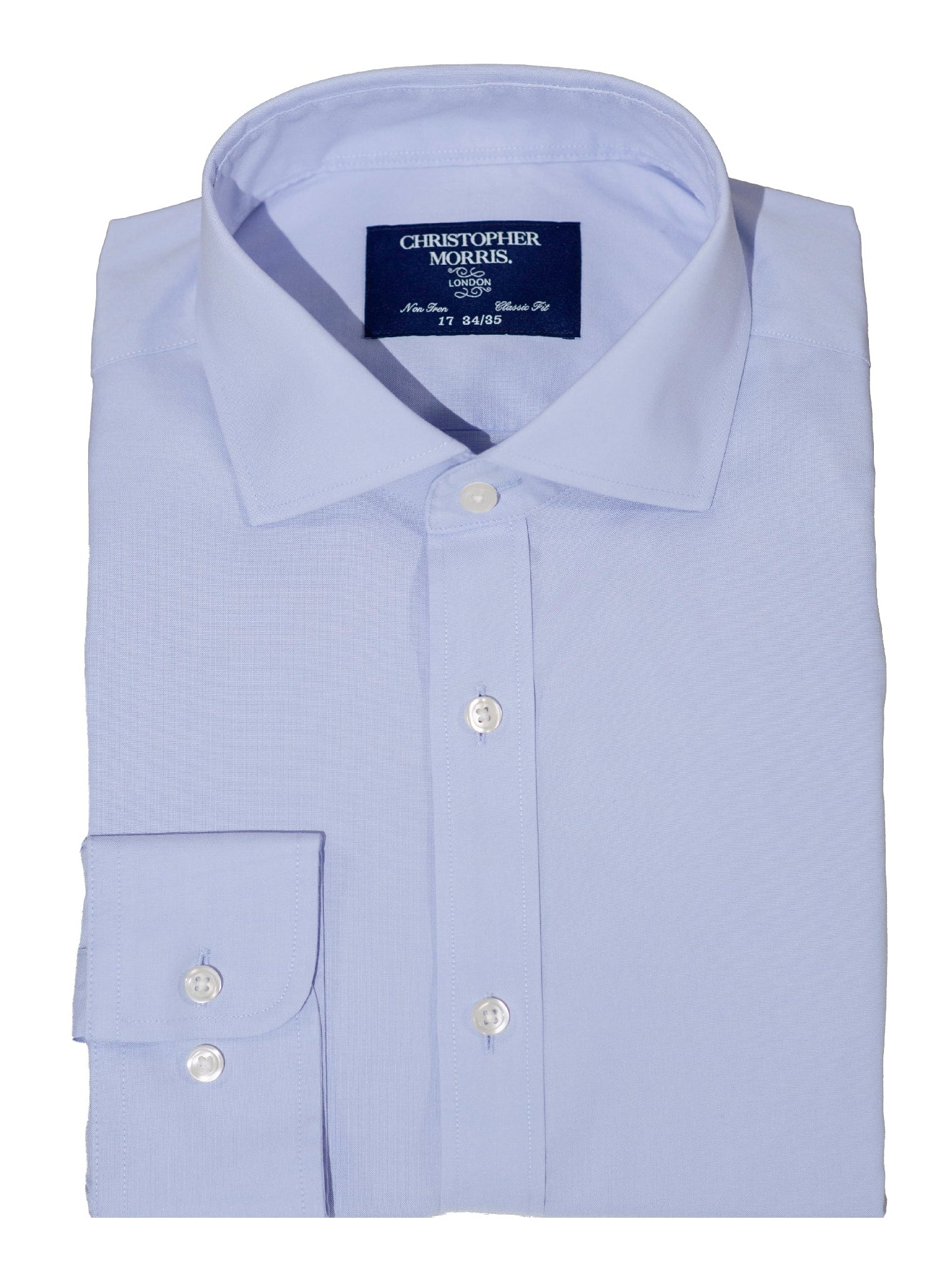 Christopher Morris Mens Blue Cotton Stretch Classic Fit Wrinkle Free D The Suit Depot Christopher Morris Mens Blue Cotton Stretch Classic Fit Wrinkle Free D The Suit Depot