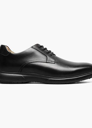 Florsheim Boys Black Lace-up Oxford Leather Dress Shoes