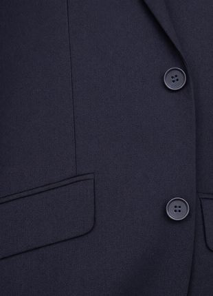 Men's Raphael Slim Fit Solid Navy Blue Wool-touch Two Button 2 Piece Suit - The Suit Depot