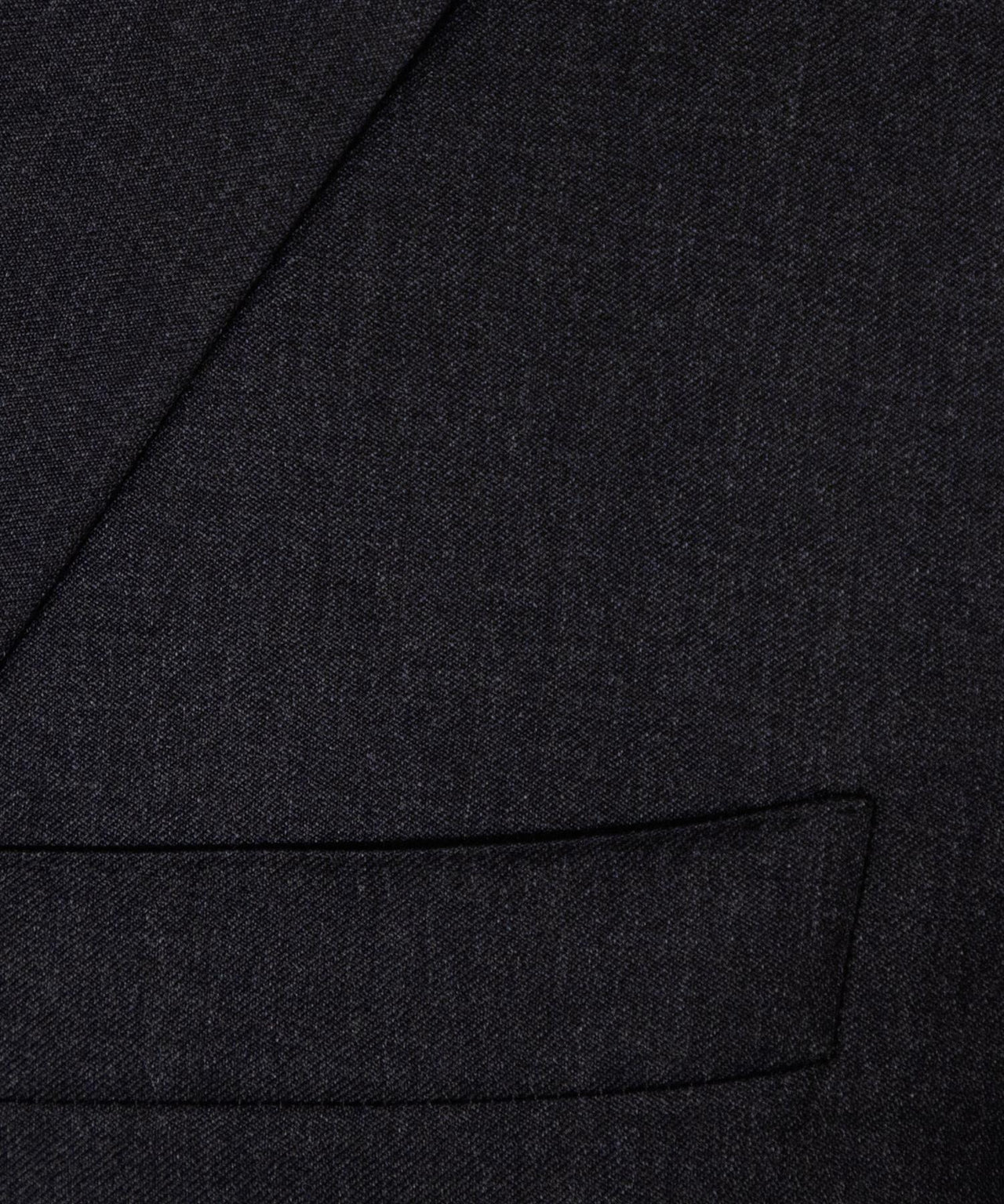 Canali Mens Dark Charcoal Grey Classic Fit 38R Drop 4 100% Wool 2 Piece Suit