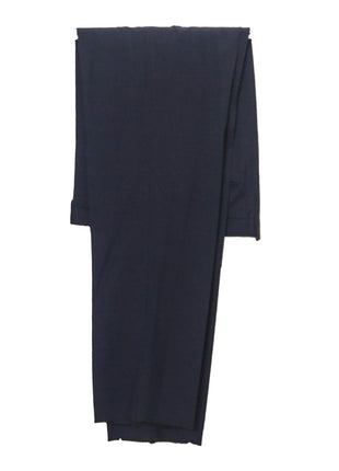 Armani Collezioni G-Line Mens 42L Solid Navy Blue 2 Piece Suit