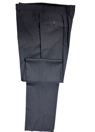 Sartoria Partenopea Mens Charcoal Stripe Notch Lapel Classic Fit 3-button Wool Suit - 44R