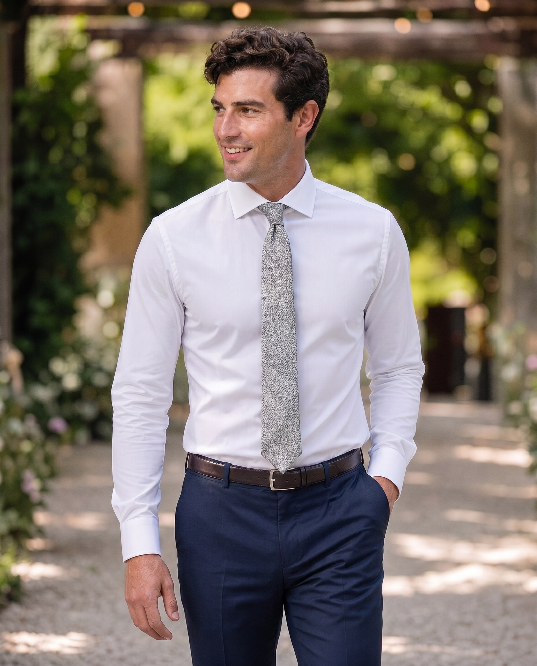 extra slim white dress shirt Amazon.com: &COLLAR Mens White Dress Shirt with 4-Way Stretch, Wrinkle Free, Extra Small Slim Fit, Long Sleeve Button Down for Men