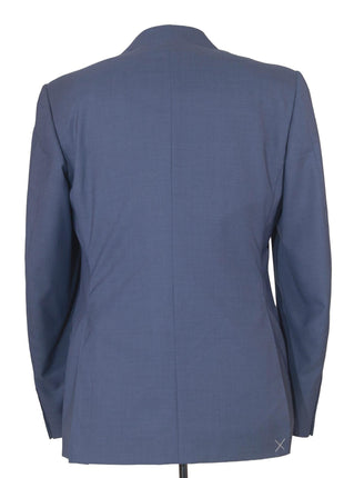 Canali Mens 38R Blue 100% Wool Classic Fit Two Piece Suit