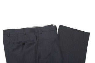Canali Mens Solid Charcoal Grey 44L Drop 7 Modern Fit 100% Wool 2 Piece Suit