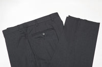 Thumbnail for Canali Mens Charcoal Grey Classic Fit 46L Drop 7 100% Wool 2 Piece Suit