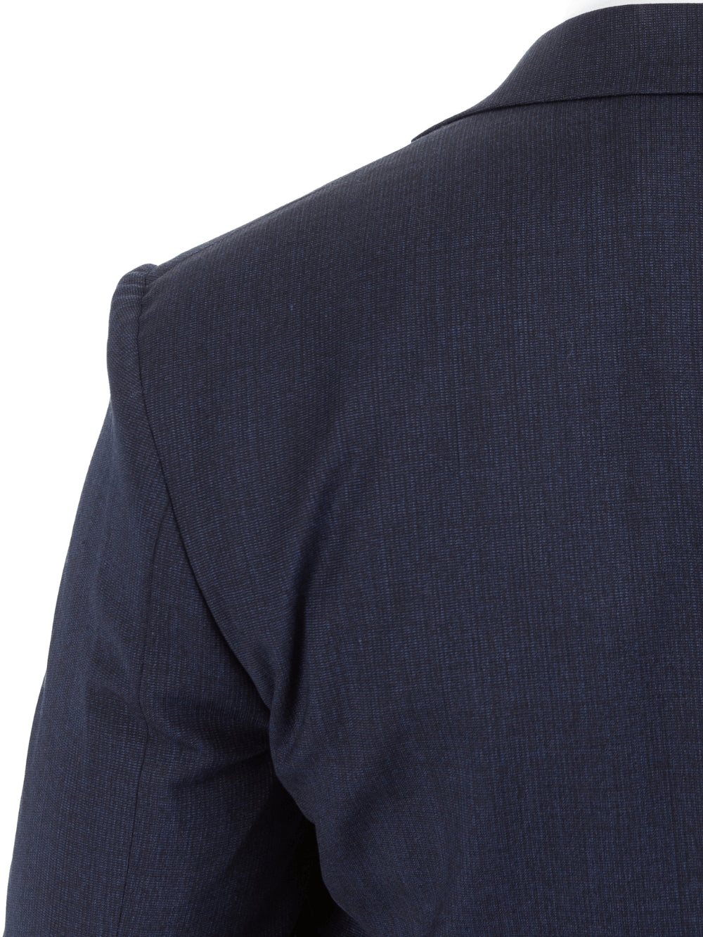 John Varvatos Half-Canvassed Navy Two Button Wool Blend Suit