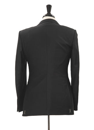 Ermenegildo Zegna Trofeo Mens 36R Drop 7 Black 100% Wool Modern Fit 2 Piece Suit