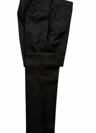 Corneliani Mens Black Textured Fully-Canvassed Shawl Lapel Slim Fit 3-Piece Wool Suit - 42R - The Suit Depot
