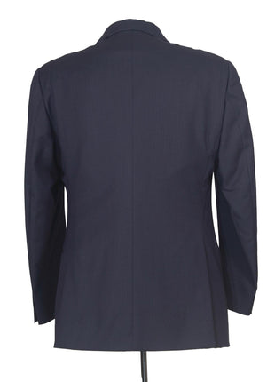 Armani Collezioni G Line Navy Striped Slim Fit 2 Piece Wool Suit 42R